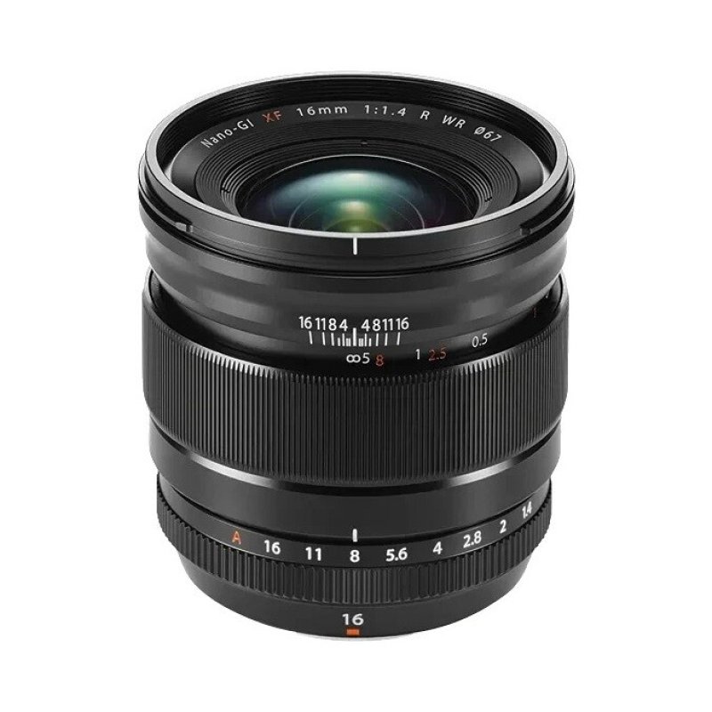 Fujifilm XF 16mm F1.4 wide angle prime lens