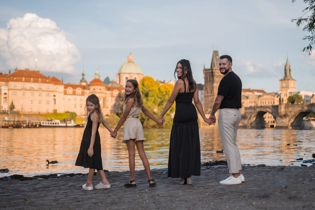 Family photoshoot Prague