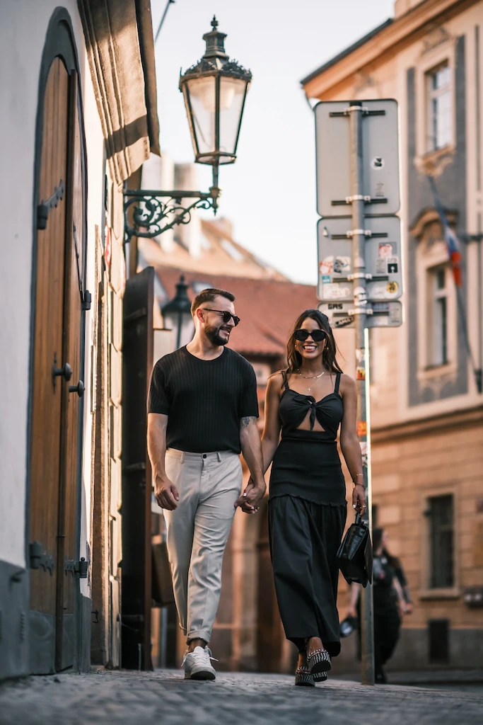 Couples photoshoot Prague