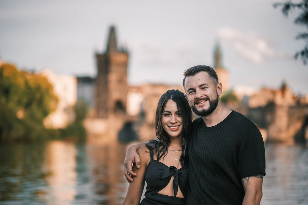 Proposal photographer Prague romantic location